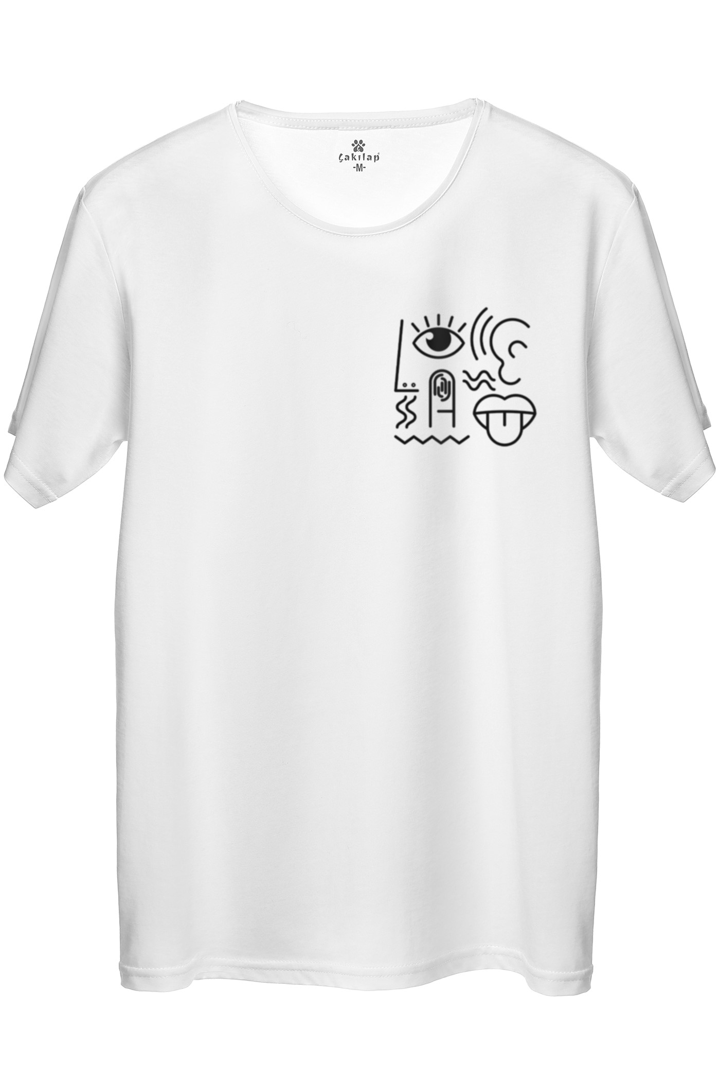 Retro Baskılı Regular Tişört