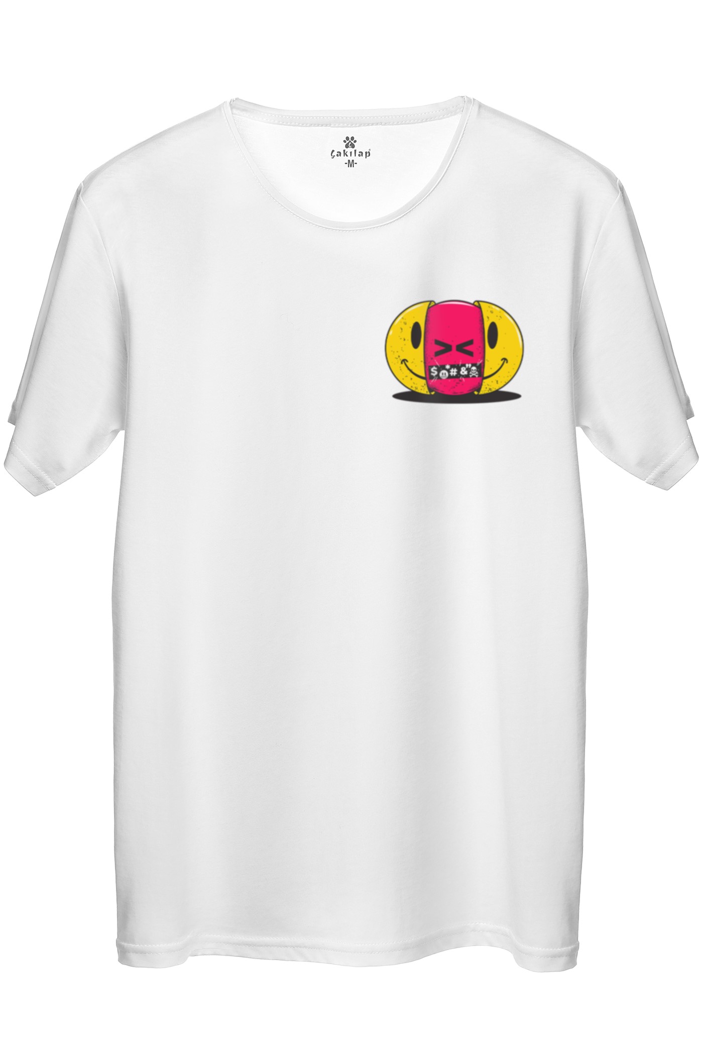 Retro Baskılı Regular Tişört