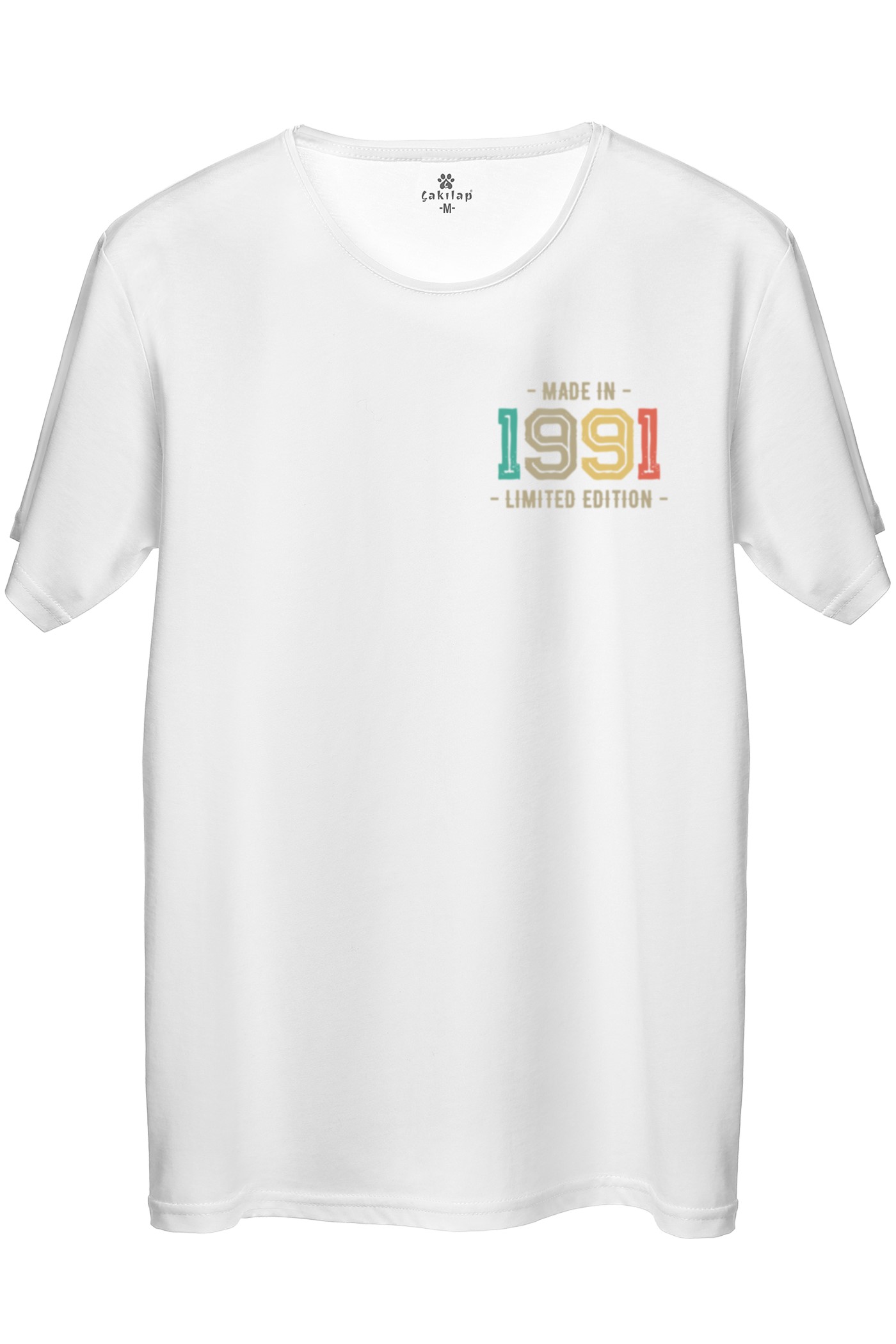 Retro Baskılı Regular Tişört