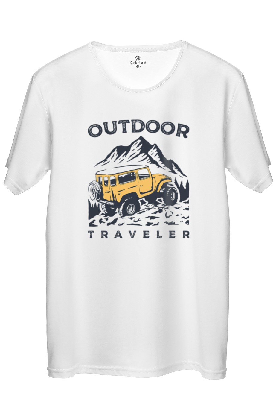 Macera-Doğa Baskılı Regular Tişört