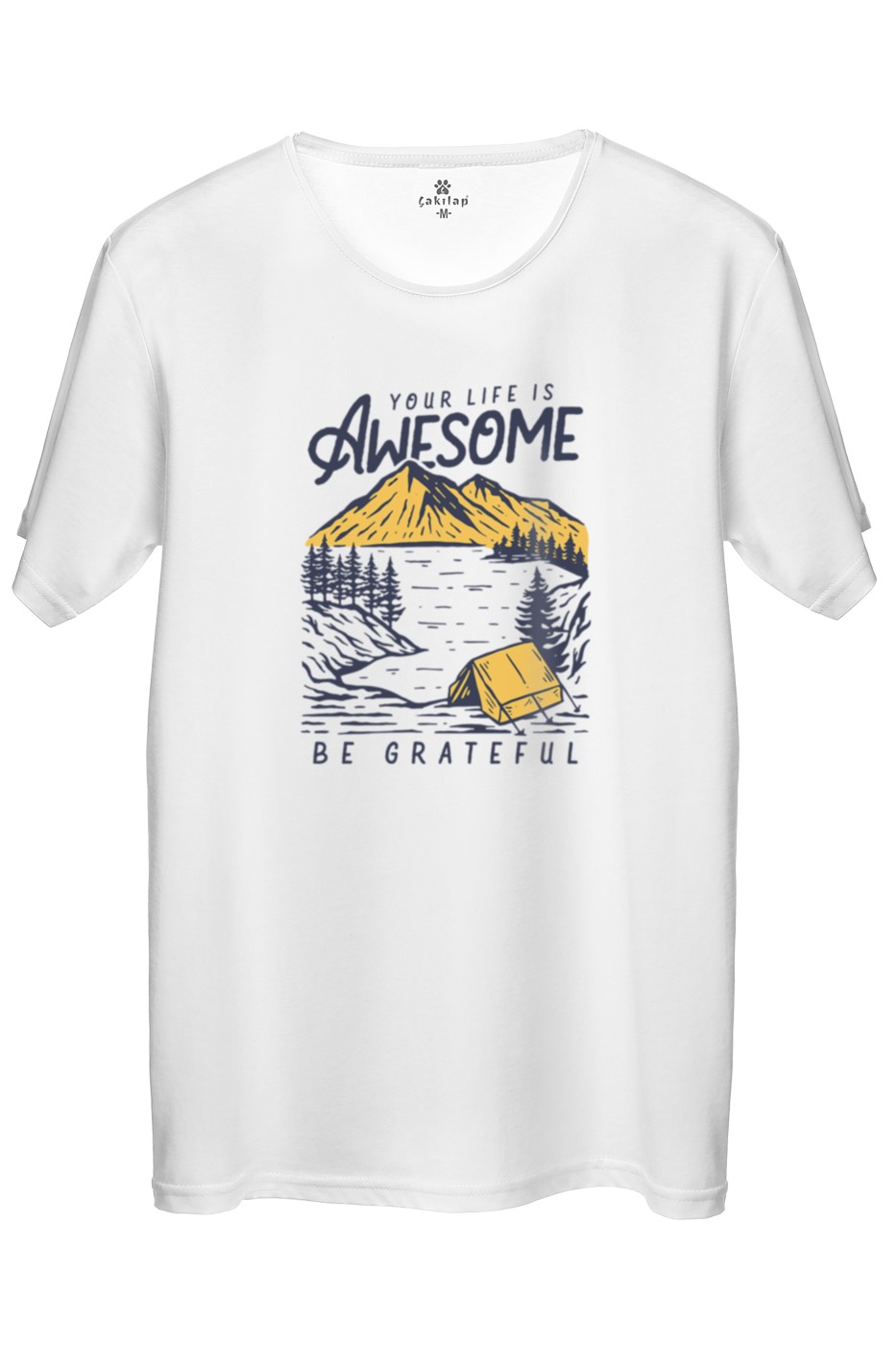 Macera-Doğa Baskılı Regular Tişört