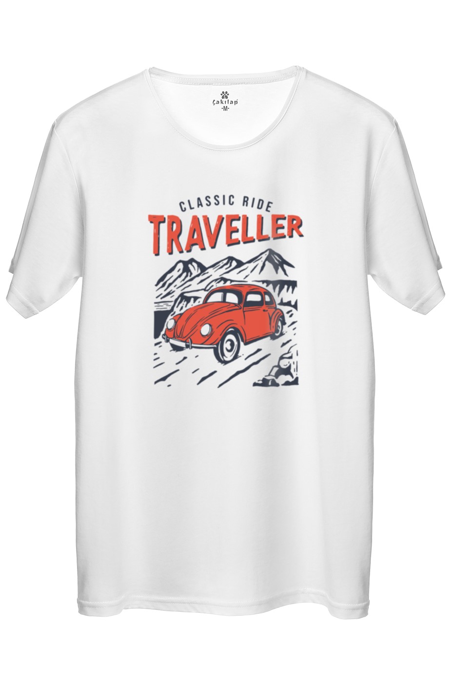 Macera-Doğa Baskılı Regular Tişört