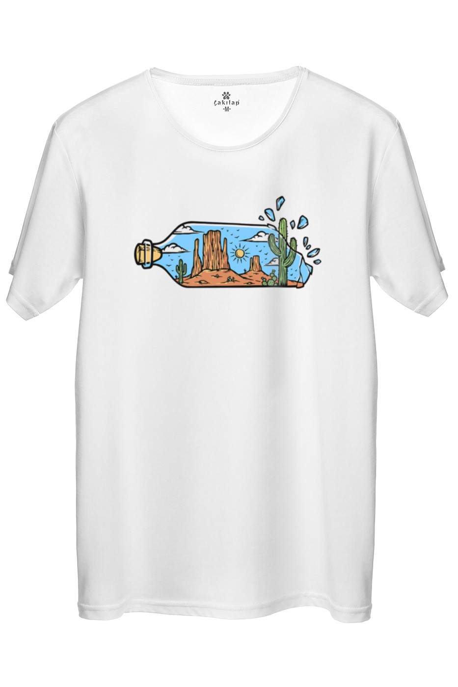 Macera-Doğa Baskılı Regular Tişört