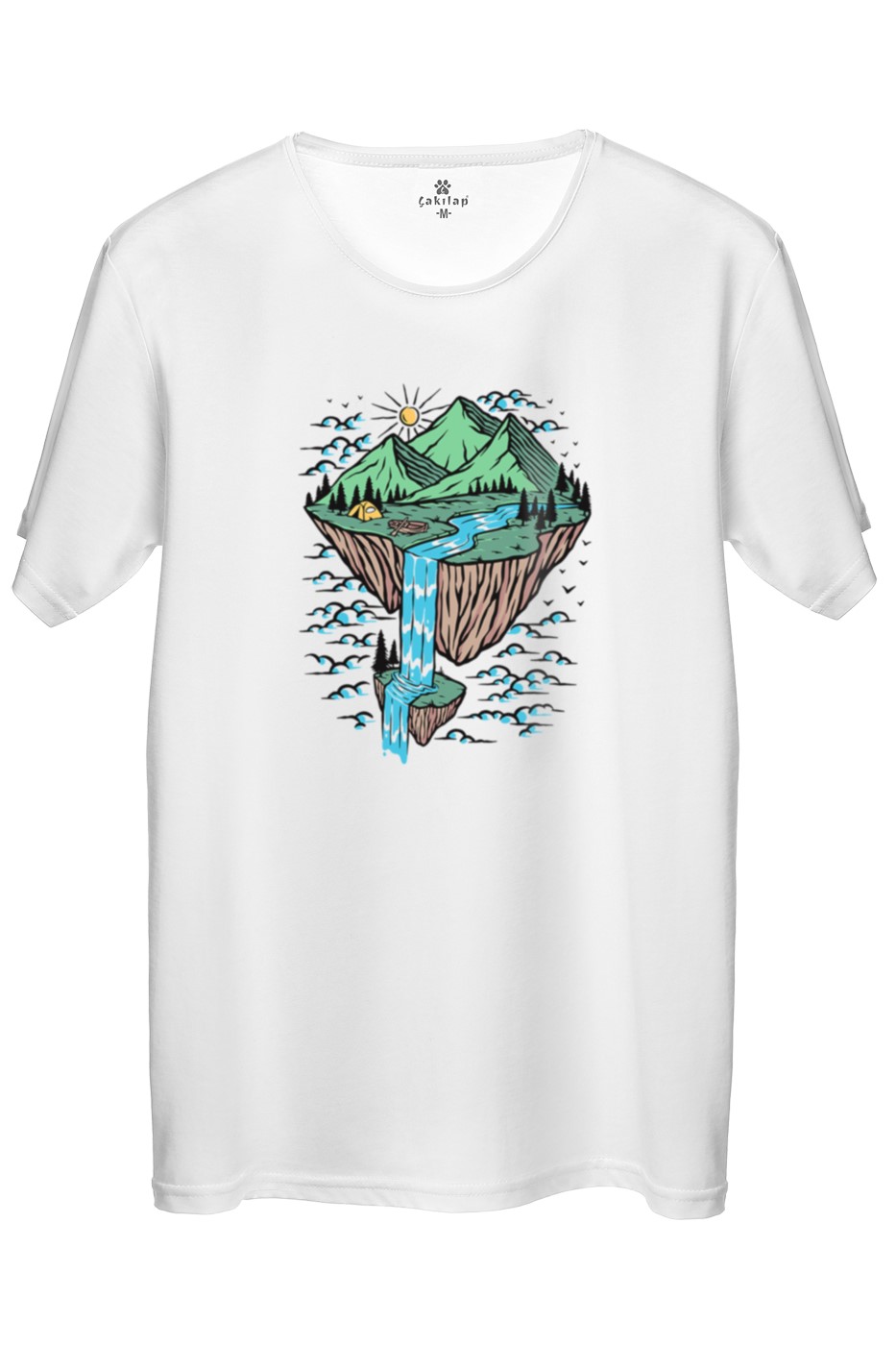 Macera-Doğa Baskılı Regular Tişört