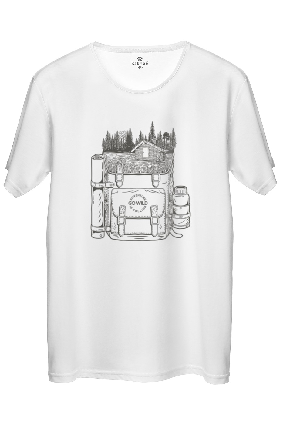 Macera-Doğa Baskılı Regular Tişört