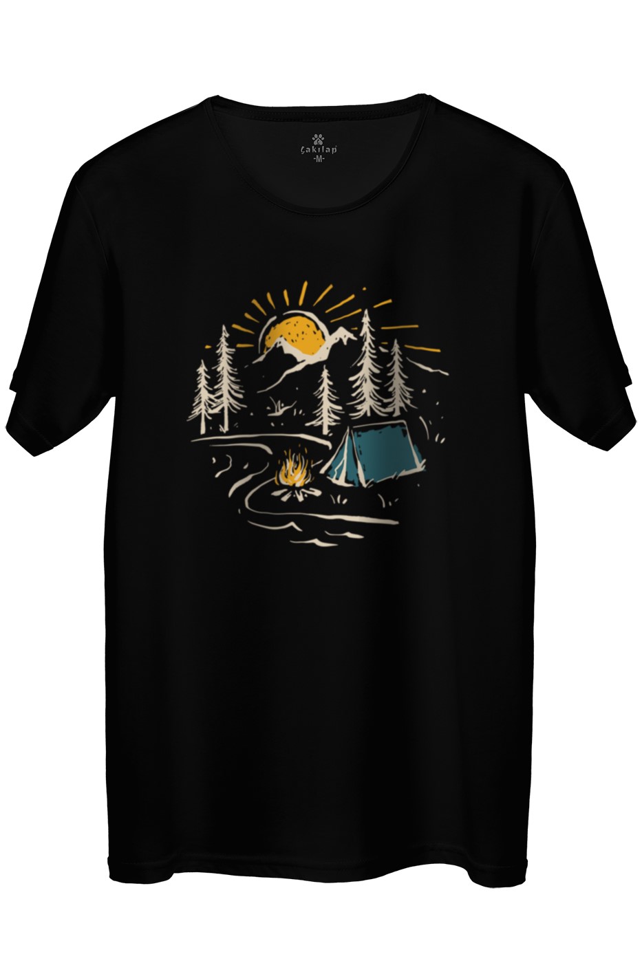 Macera-Doğa Baskılı Regular Tişört