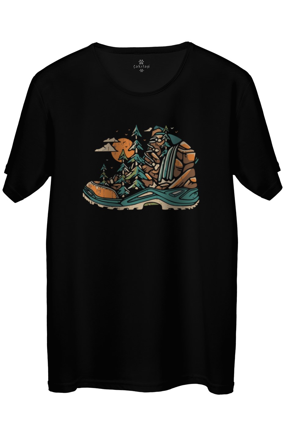 Macera-Doğa Baskılı Regular Tişört