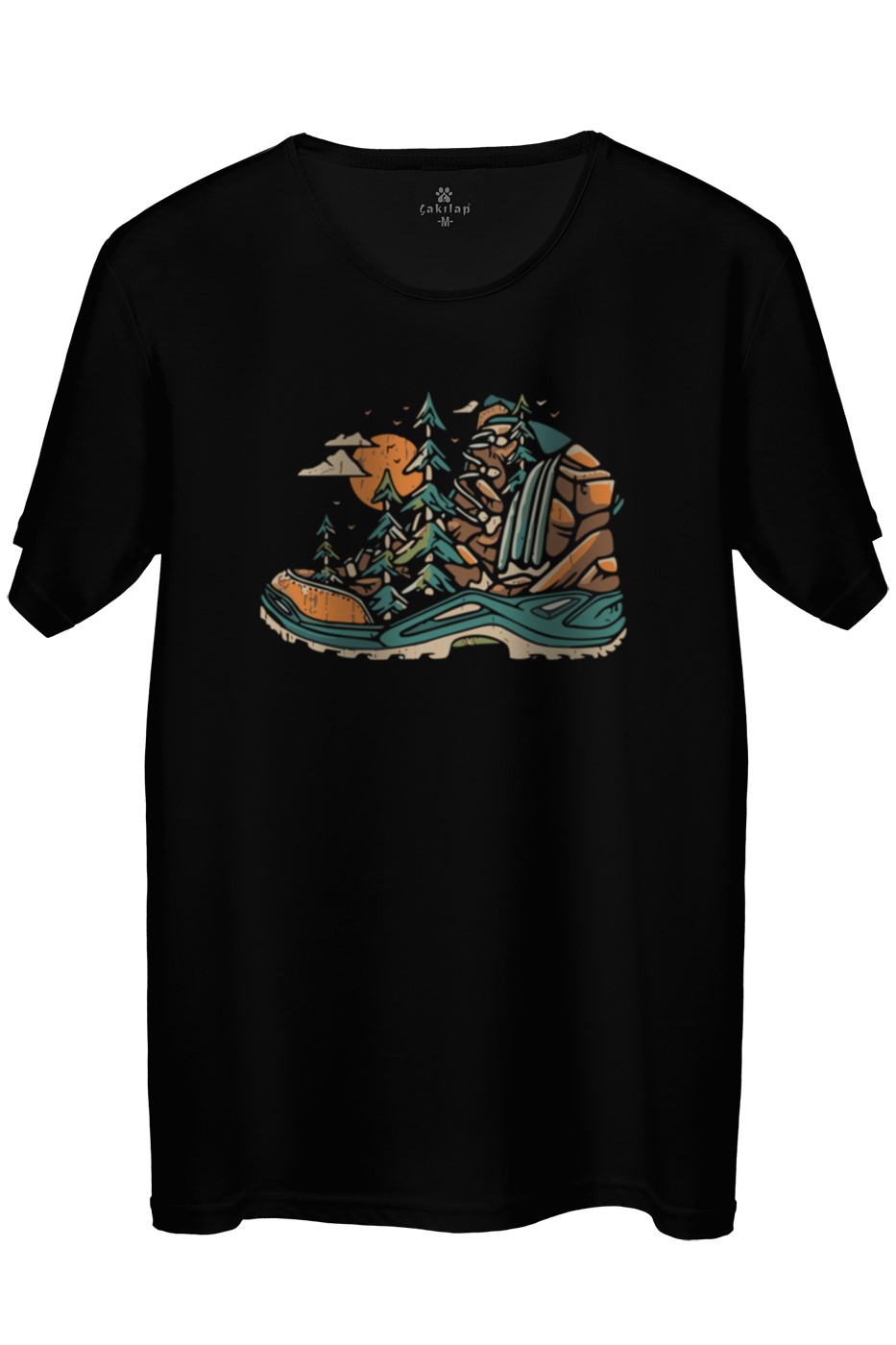 Macera-Doğa Baskılı Regular Tişört