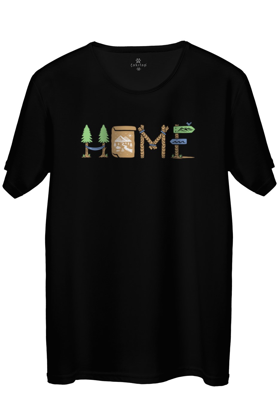 Macera-Doğa Baskılı Regular Tişört