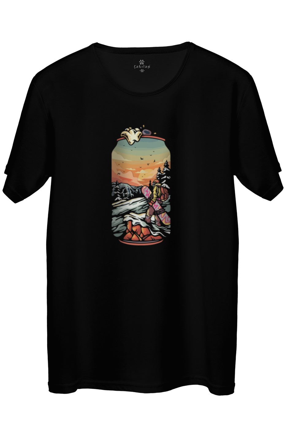 Macera-Doğa Baskılı Regular Tişört