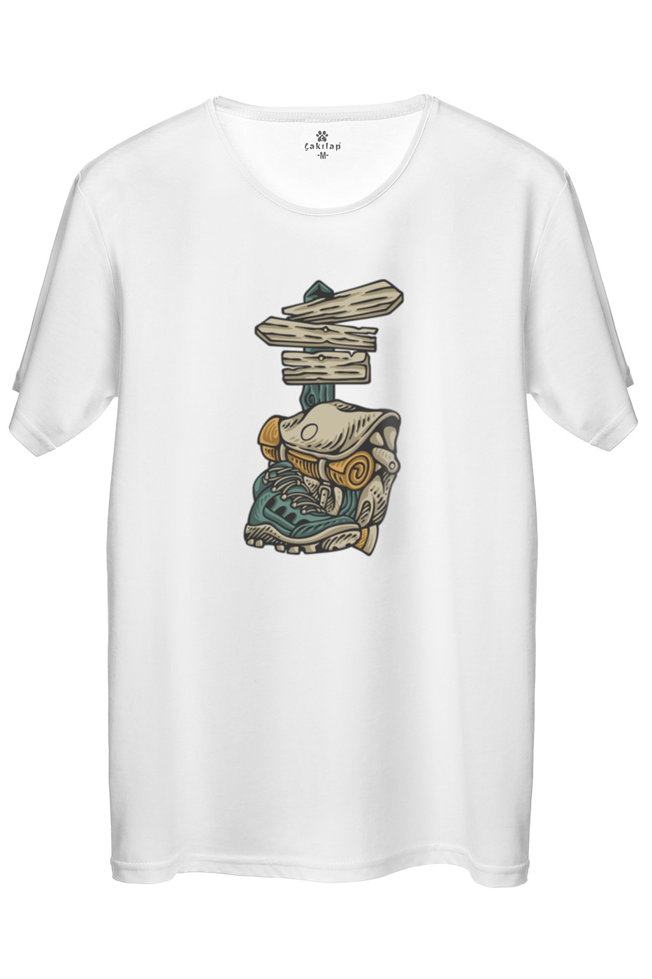 Macera-Doğa Baskılı Regular Tişört