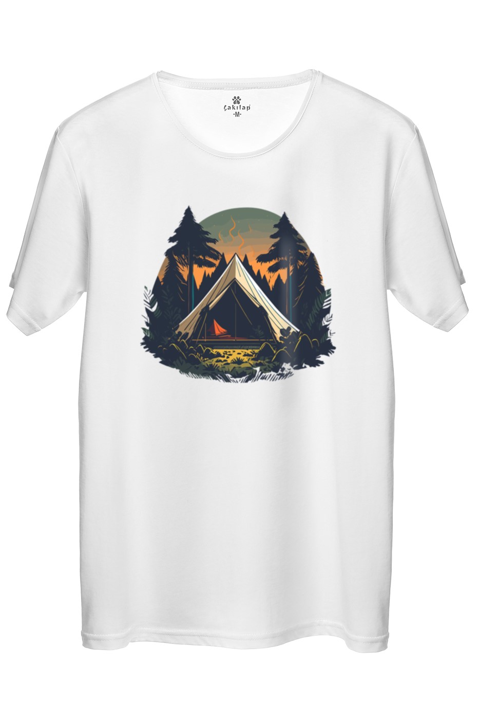 Macera-Doğa Baskılı Regular Tişört