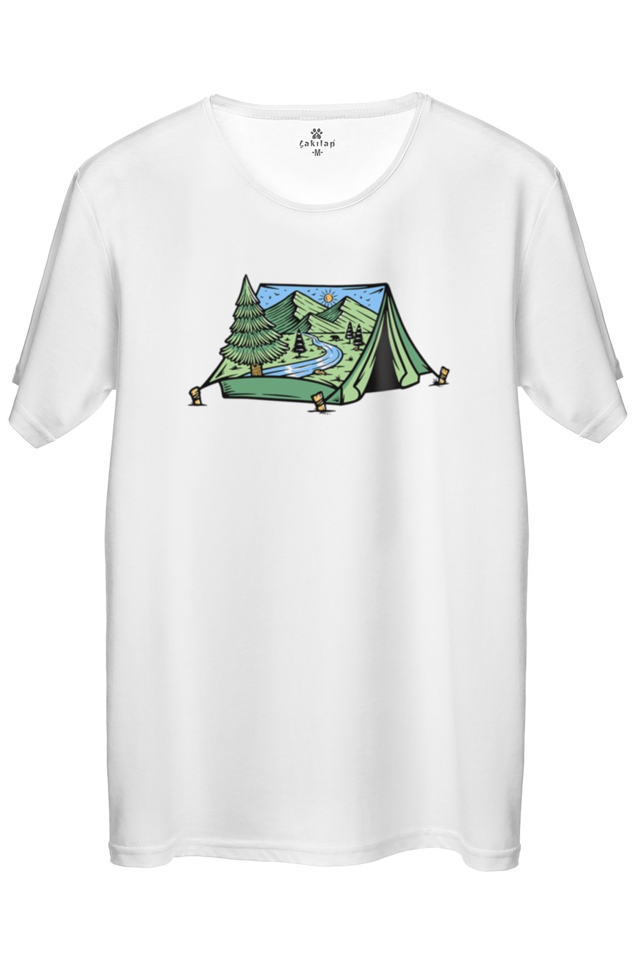 Macera-Doğa Baskılı Regular Tişört