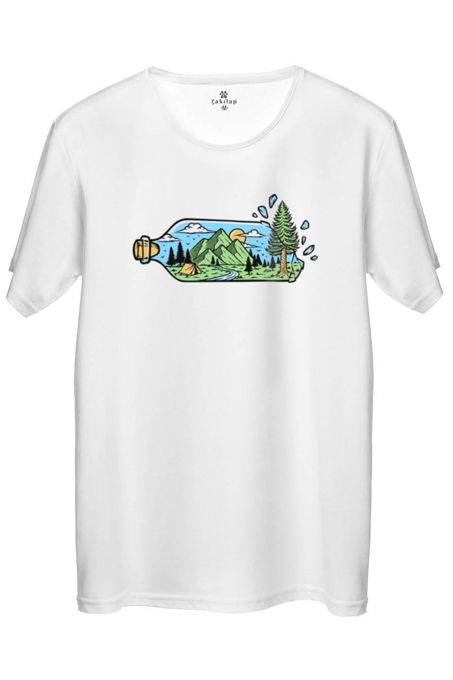 Macera-Doğa Baskılı Regular Tişört