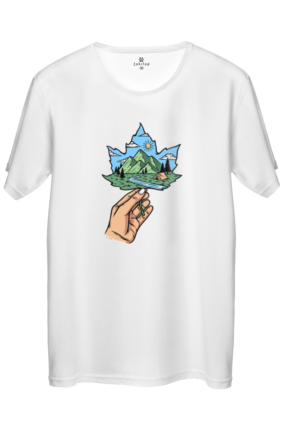 Macera-Doğa Baskılı Regular Tişört