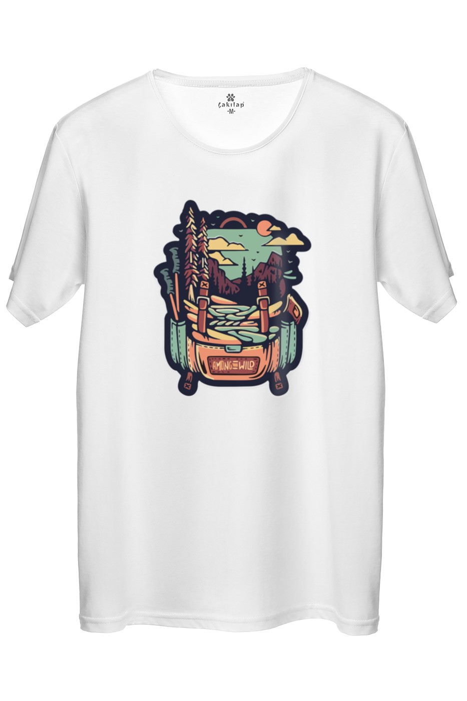 Macera-Doğa Baskılı Regular Tişört