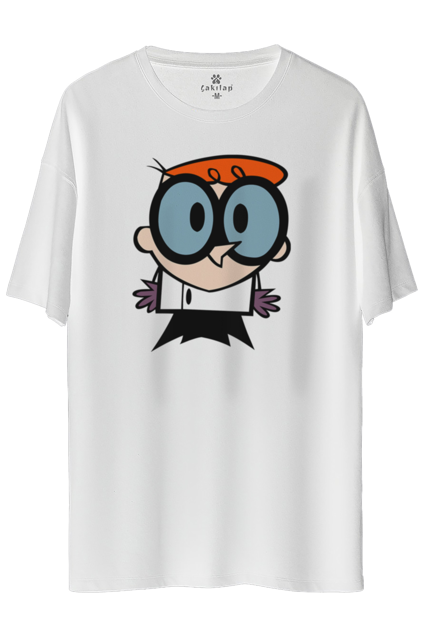 Dexter Baskılı Oversize Tişört