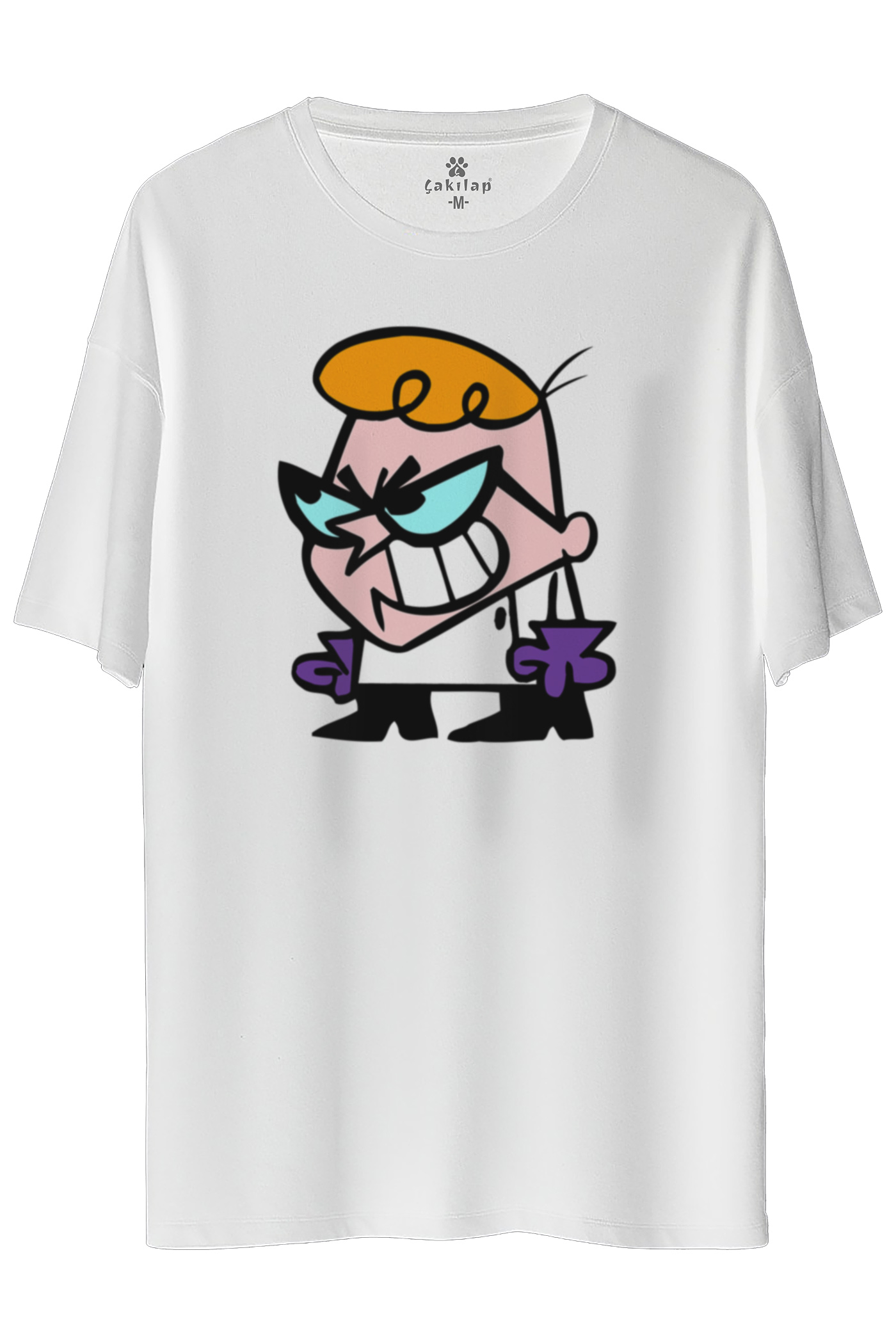 Dexter Baskılı Oversize Tişört