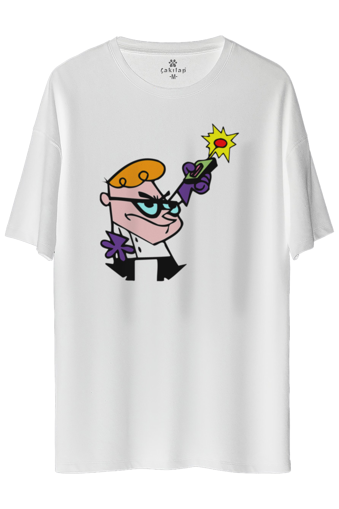 Dexter Baskılı Oversize Tişört