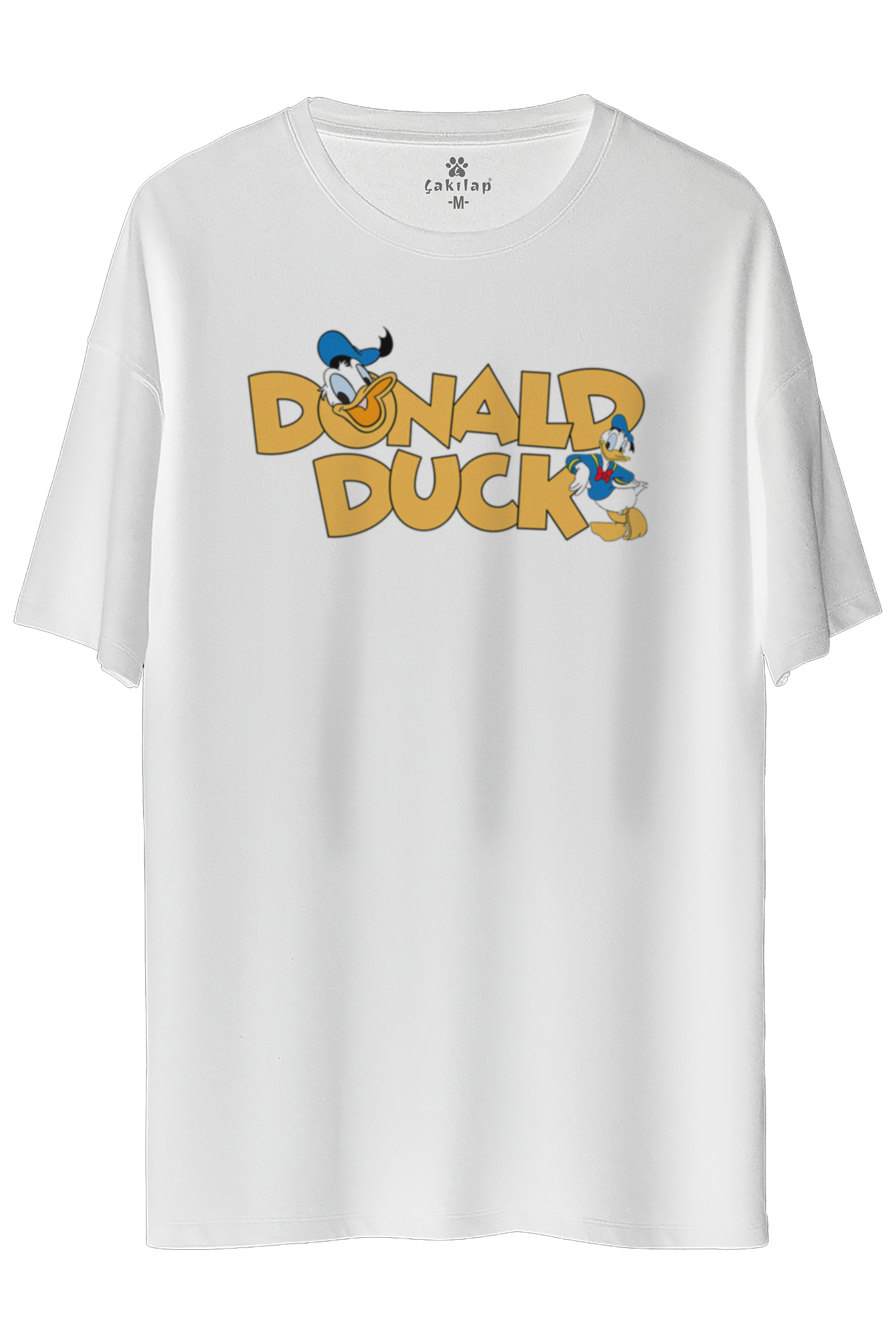 Temel Reis Baskılı Oversize Tişört