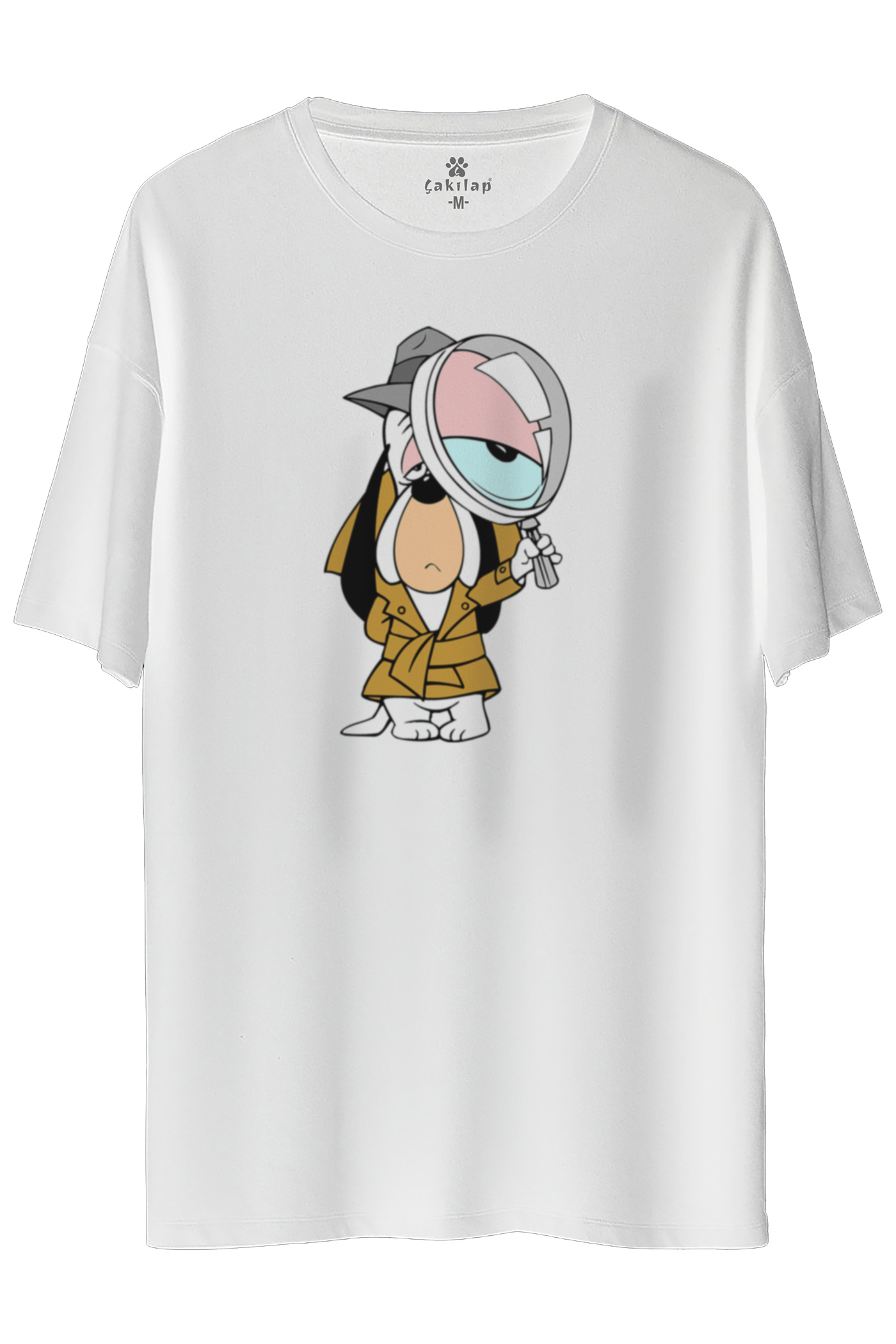 Droopy Baskılı Oversize Tişört