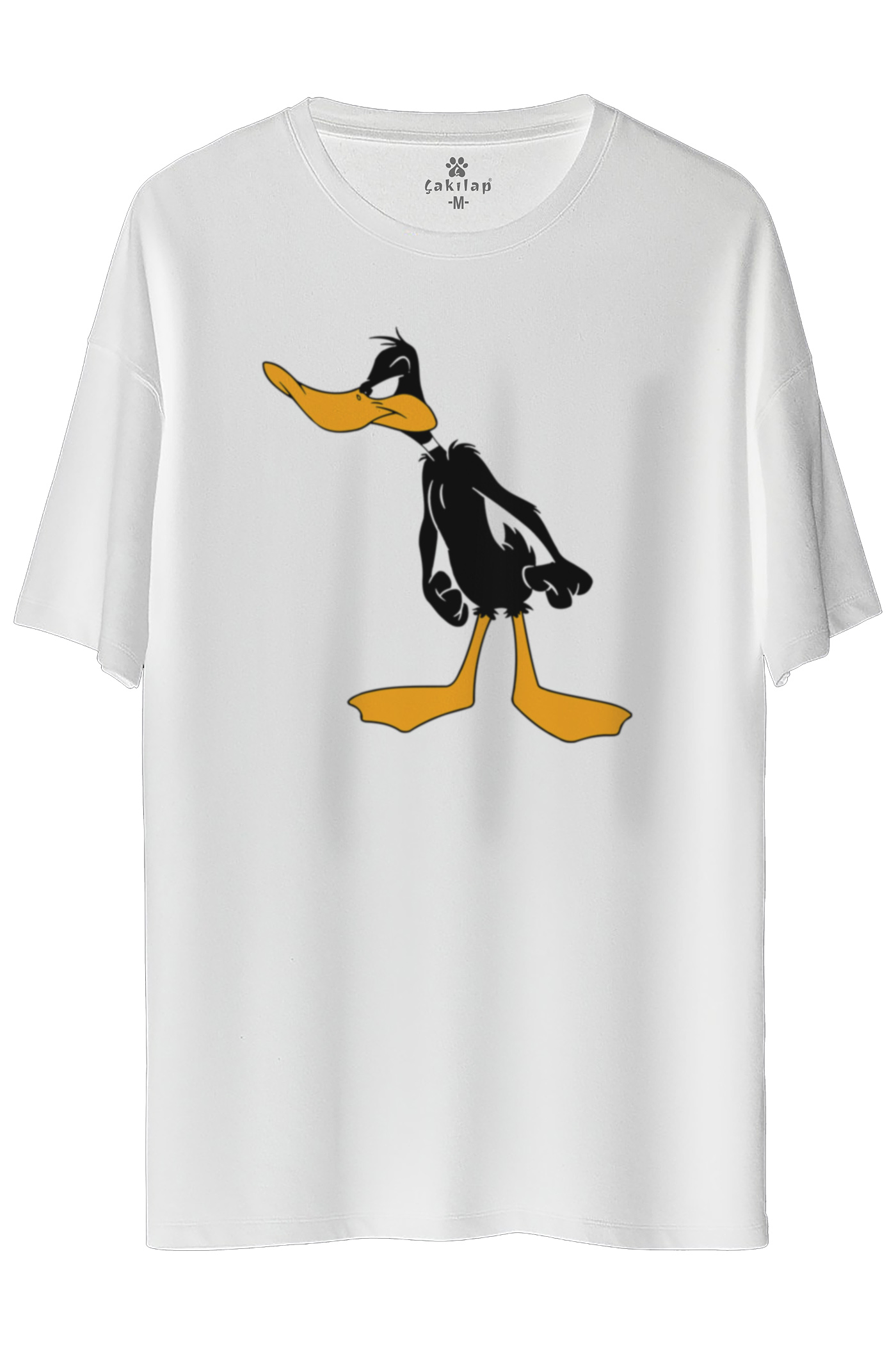 Daffy Duck Baskılı Oversize Tişört