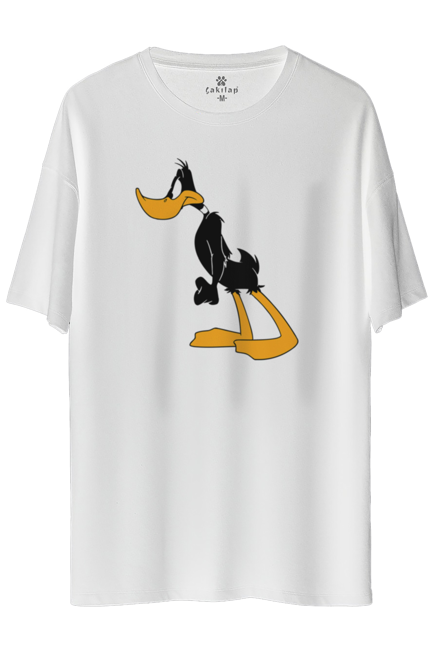 Daffy Duck Baskılı Oversize Tişört