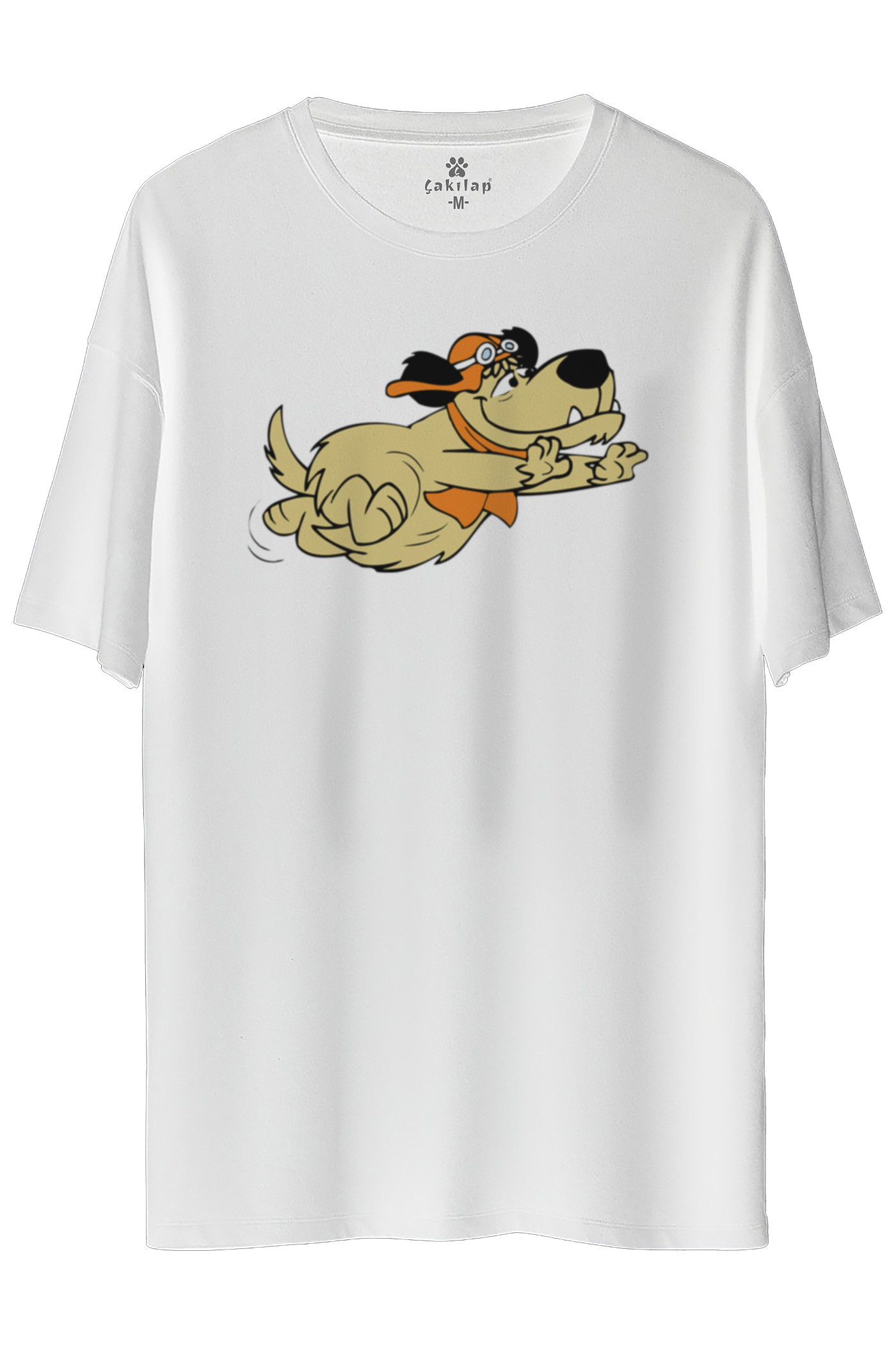 Mudley Baskılı Oversize Tişört