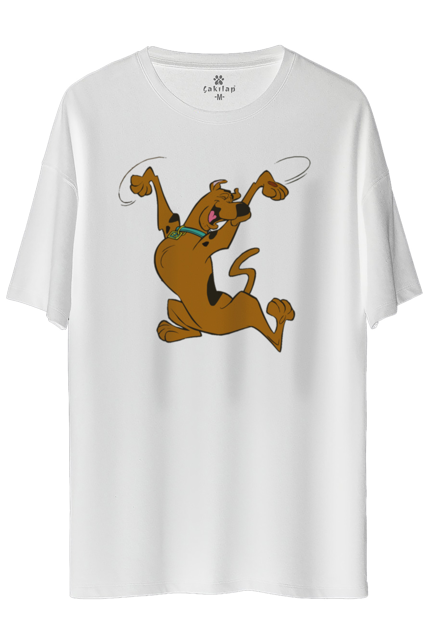 Scooby Doo Baskılı Oversize Tişört