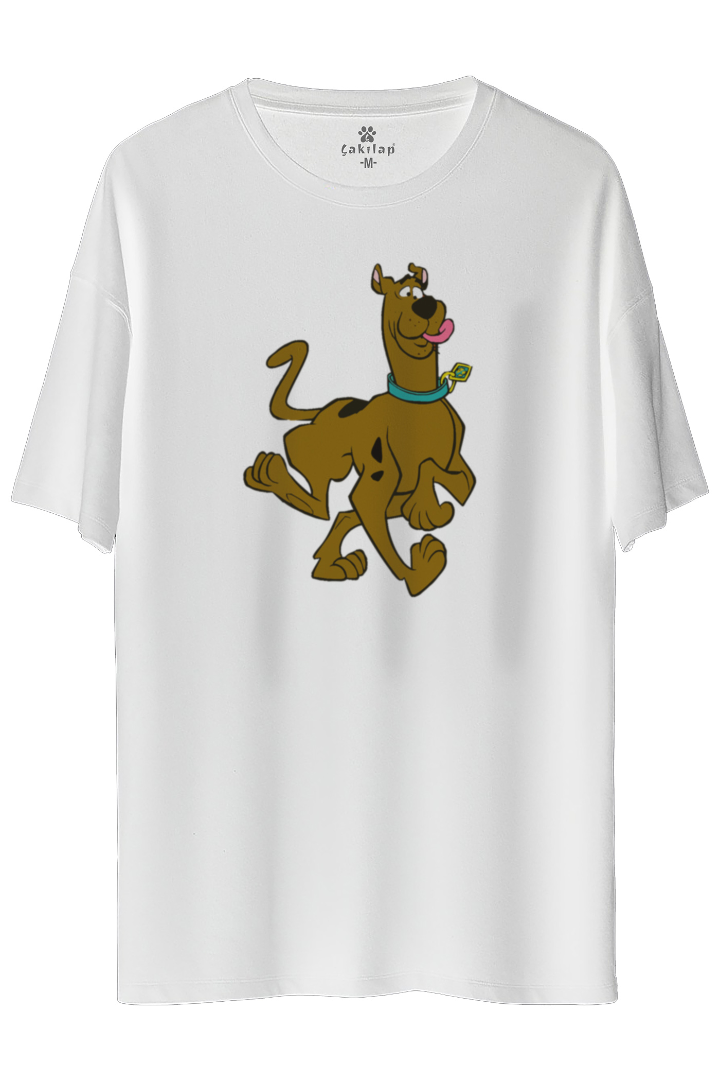 Scooby Doo Baskılı Oversize Tişört