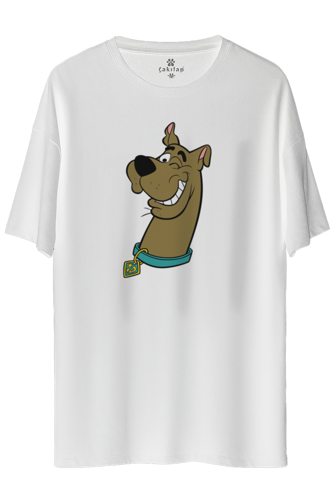 Scooby Doo Baskılı Oversize Tişört