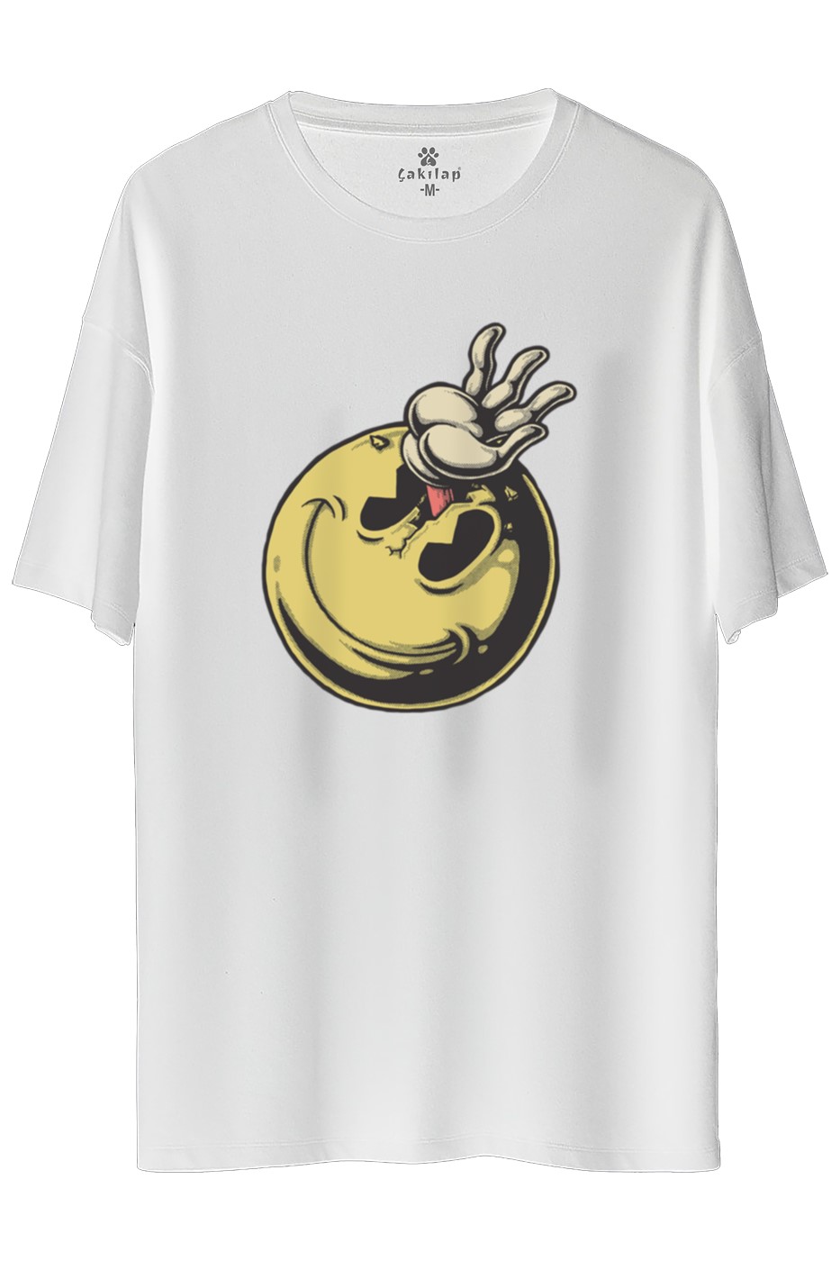 Custom Baskılı Oversize Tişört