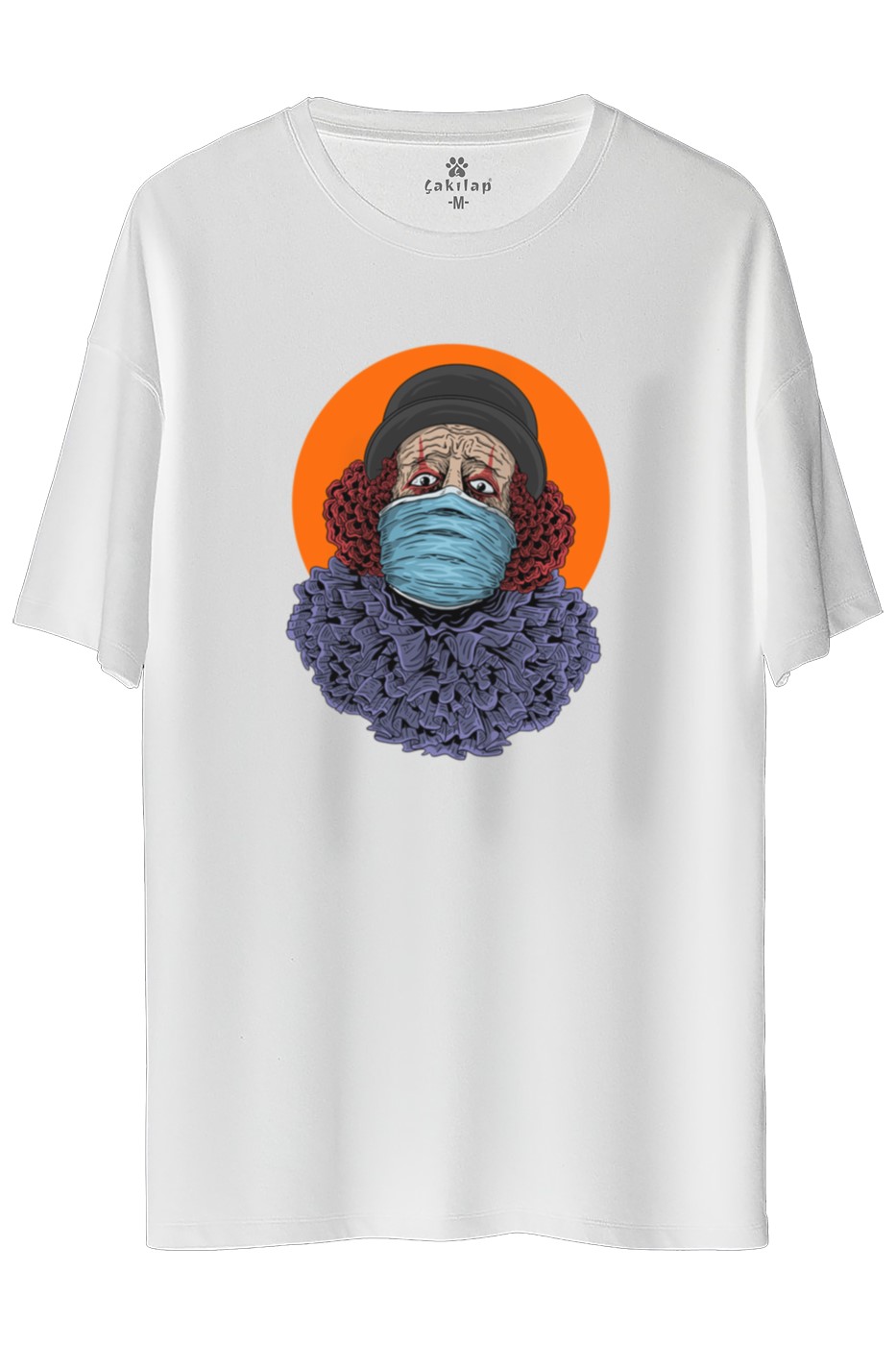 Custom Baskılı Oversize Tişört