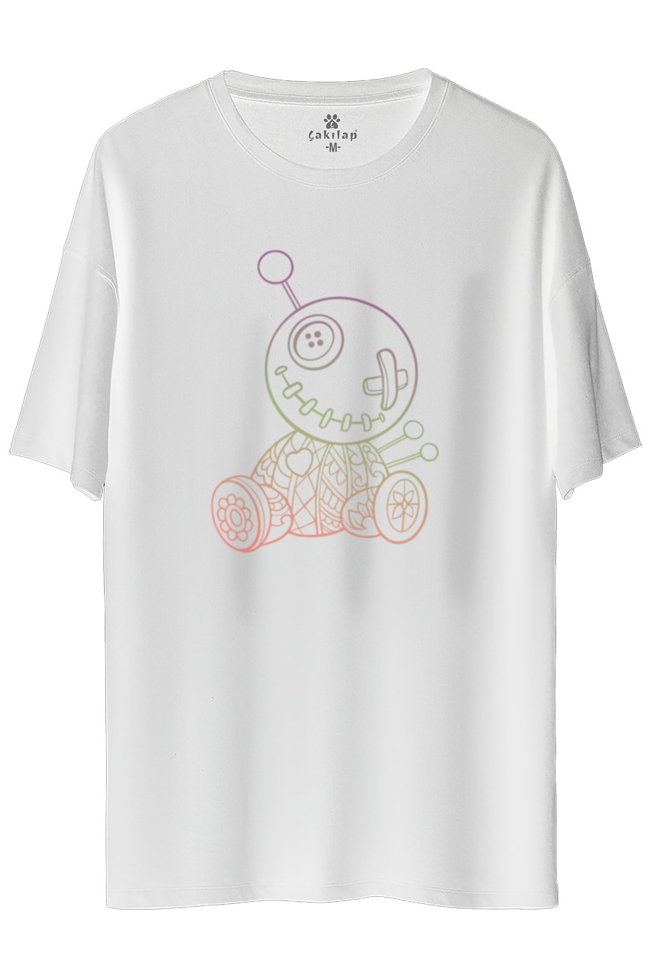 Custom Baskılı Oversize Tişört