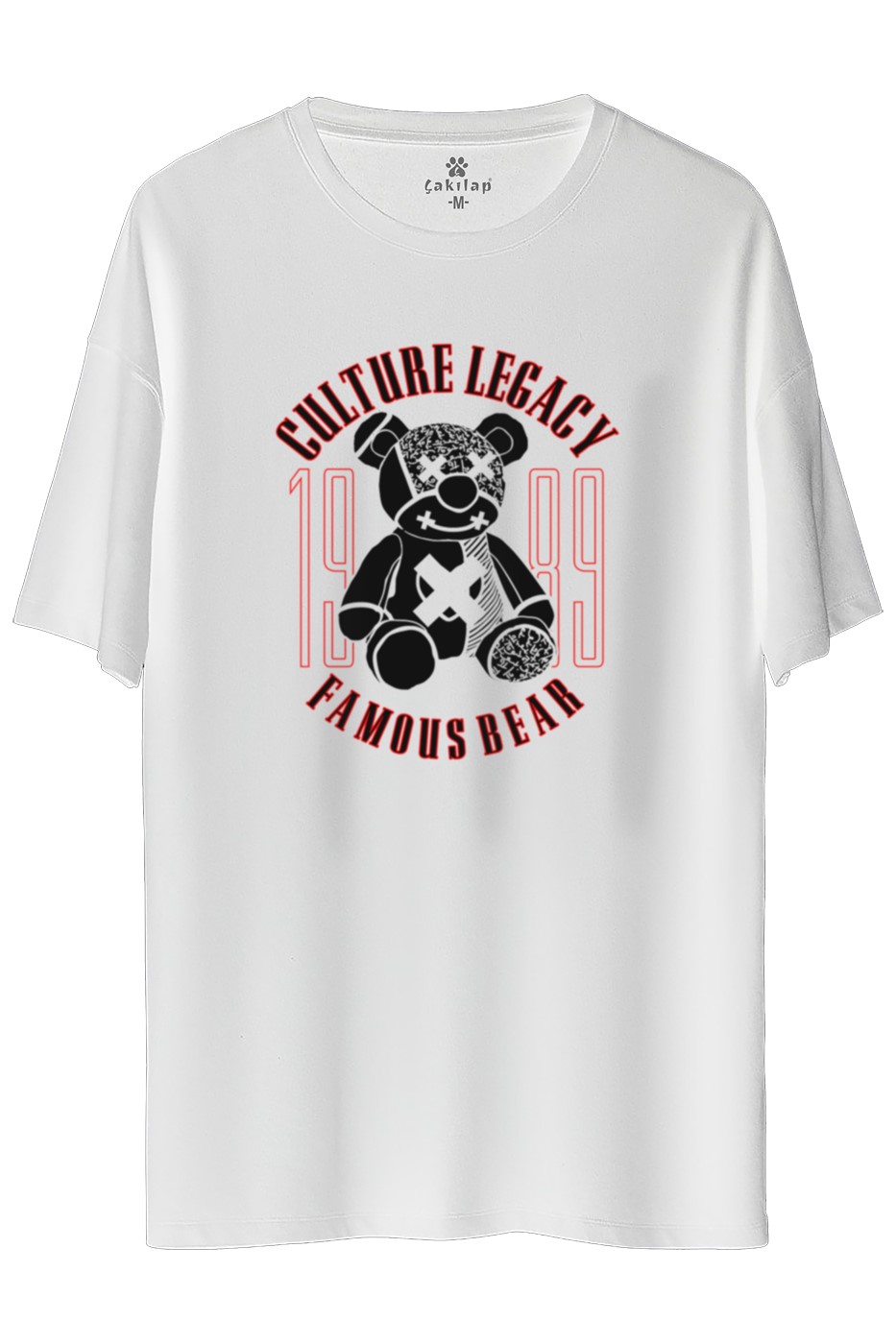 Culture Legacy Baskılı Oversize Tişört