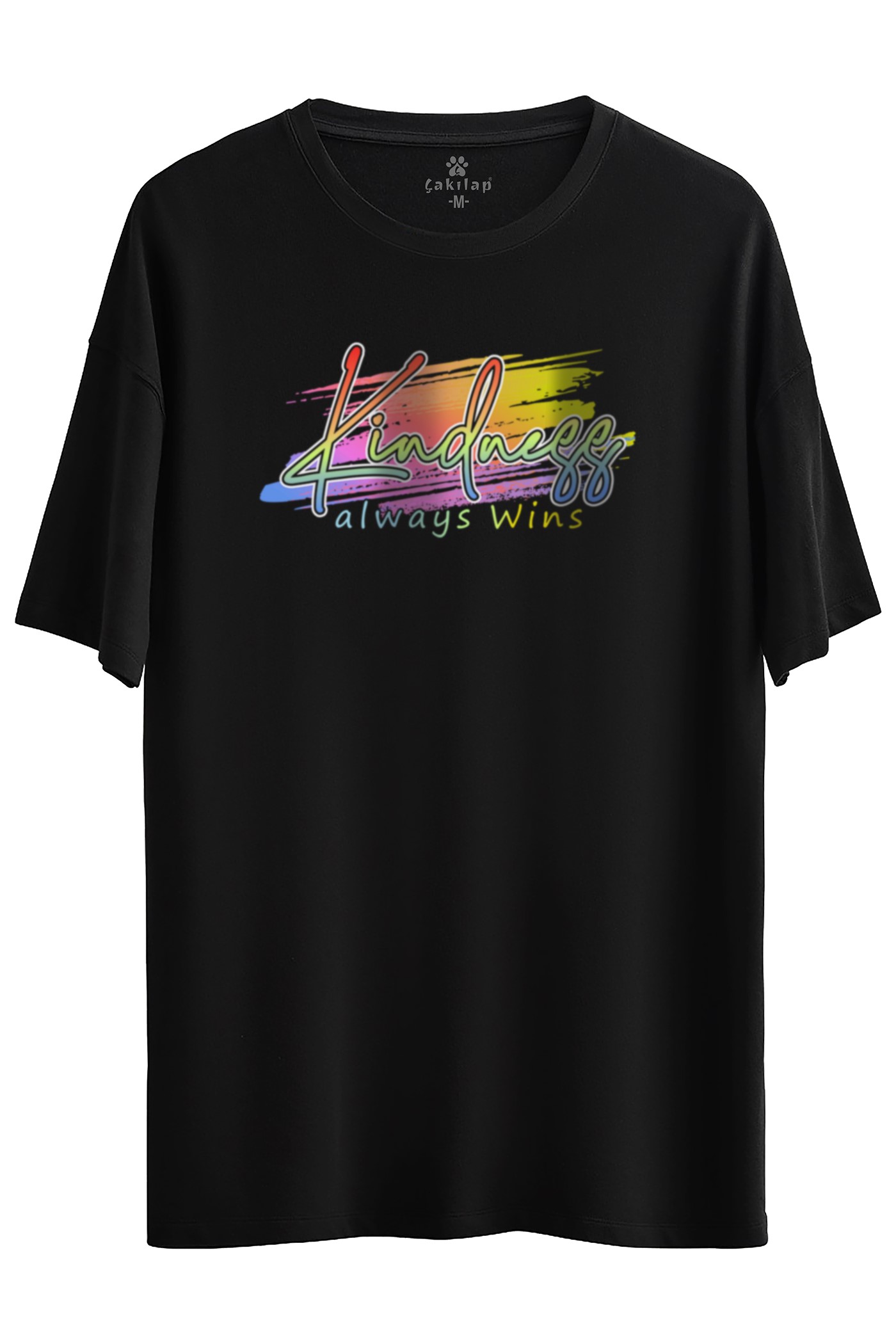 Los Angeles Baskılı Oversize Tişört