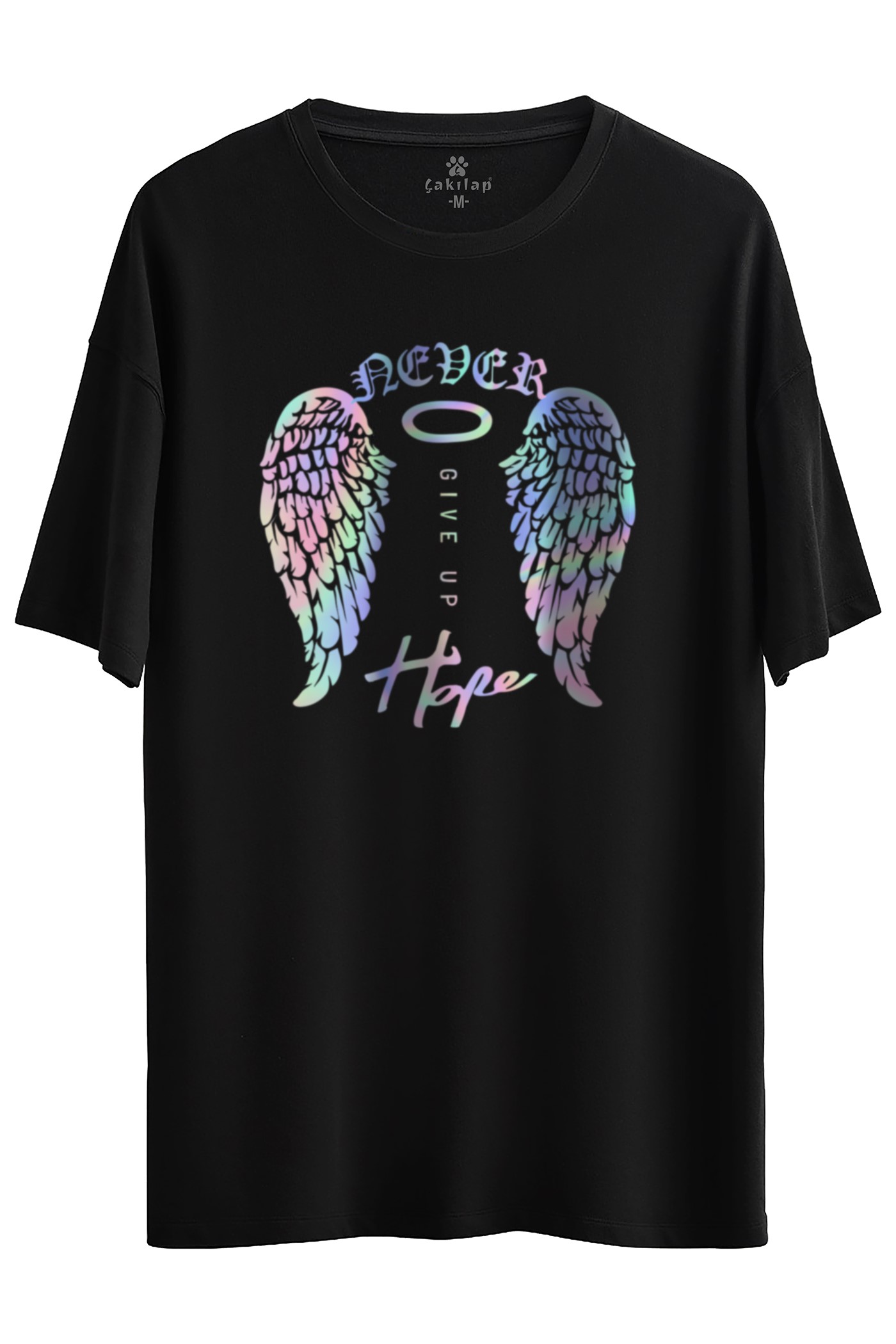 No Limit Baskılı Oversize Tişört