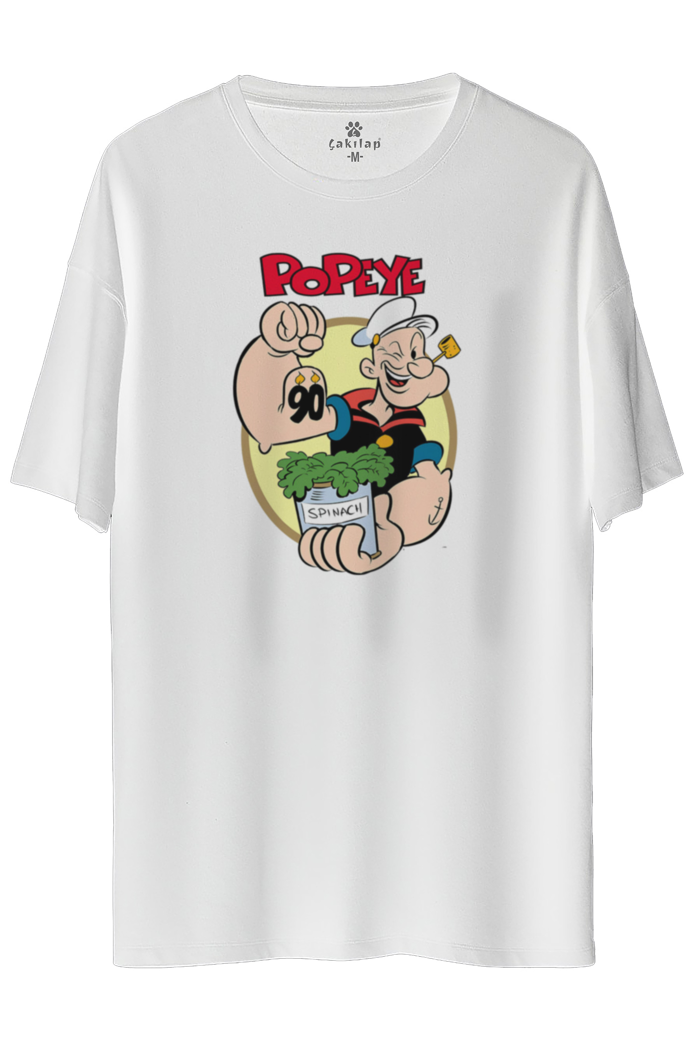 Temel Reis Baskılı Oversize Tişört