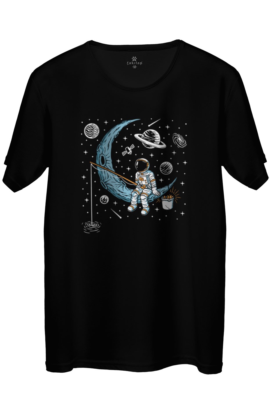 Astronot Baskılı Regular Tişört