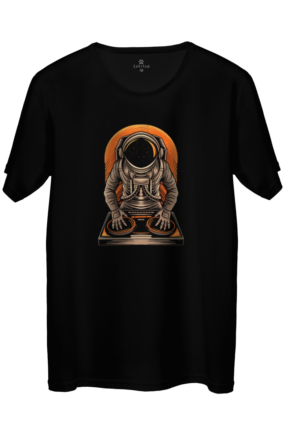 Astronot Baskılı Regular Tişört