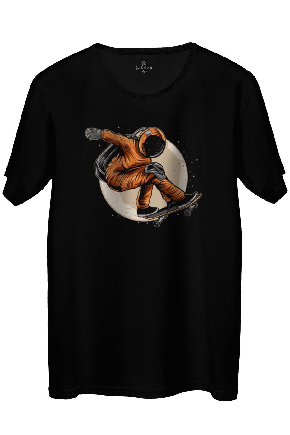 Astronot Baskılı Regular Tişört