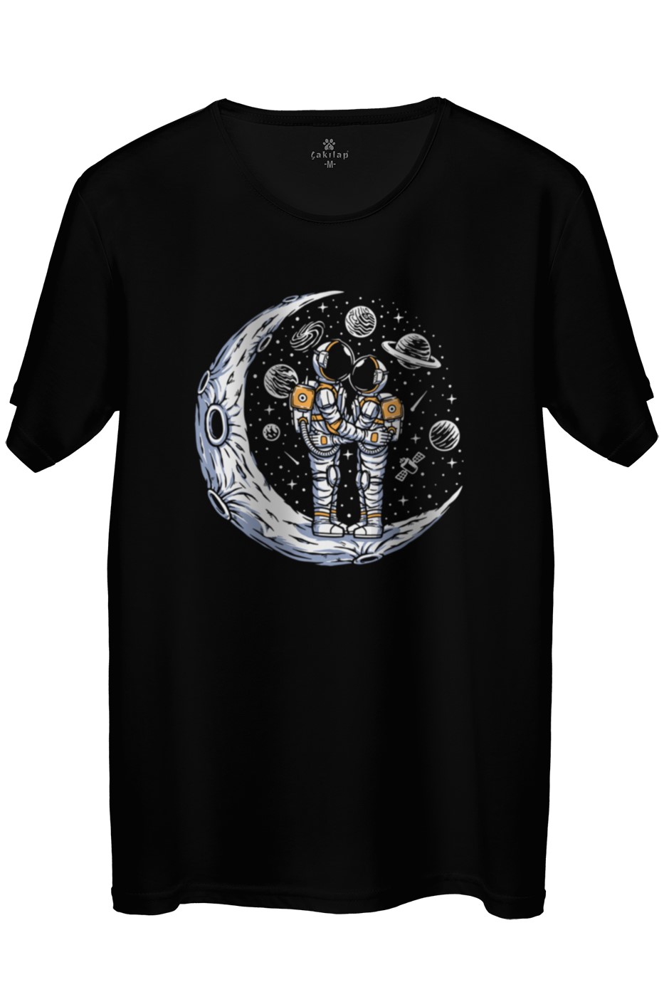 Astronot Baskılı Regular Tişört