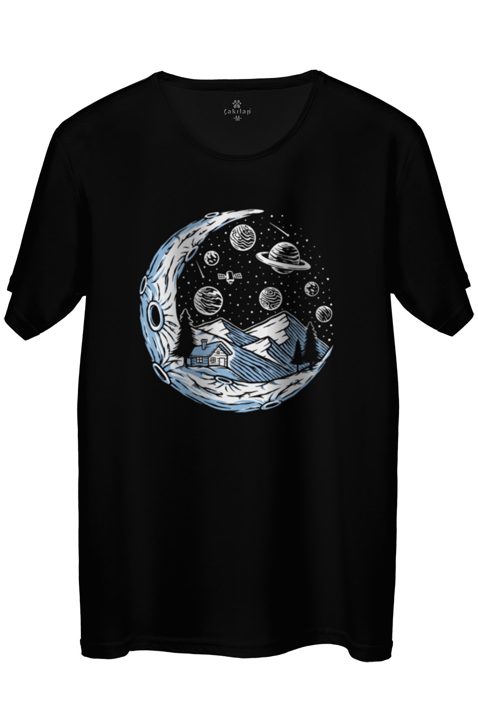 Astronot Baskılı Regular Tişört