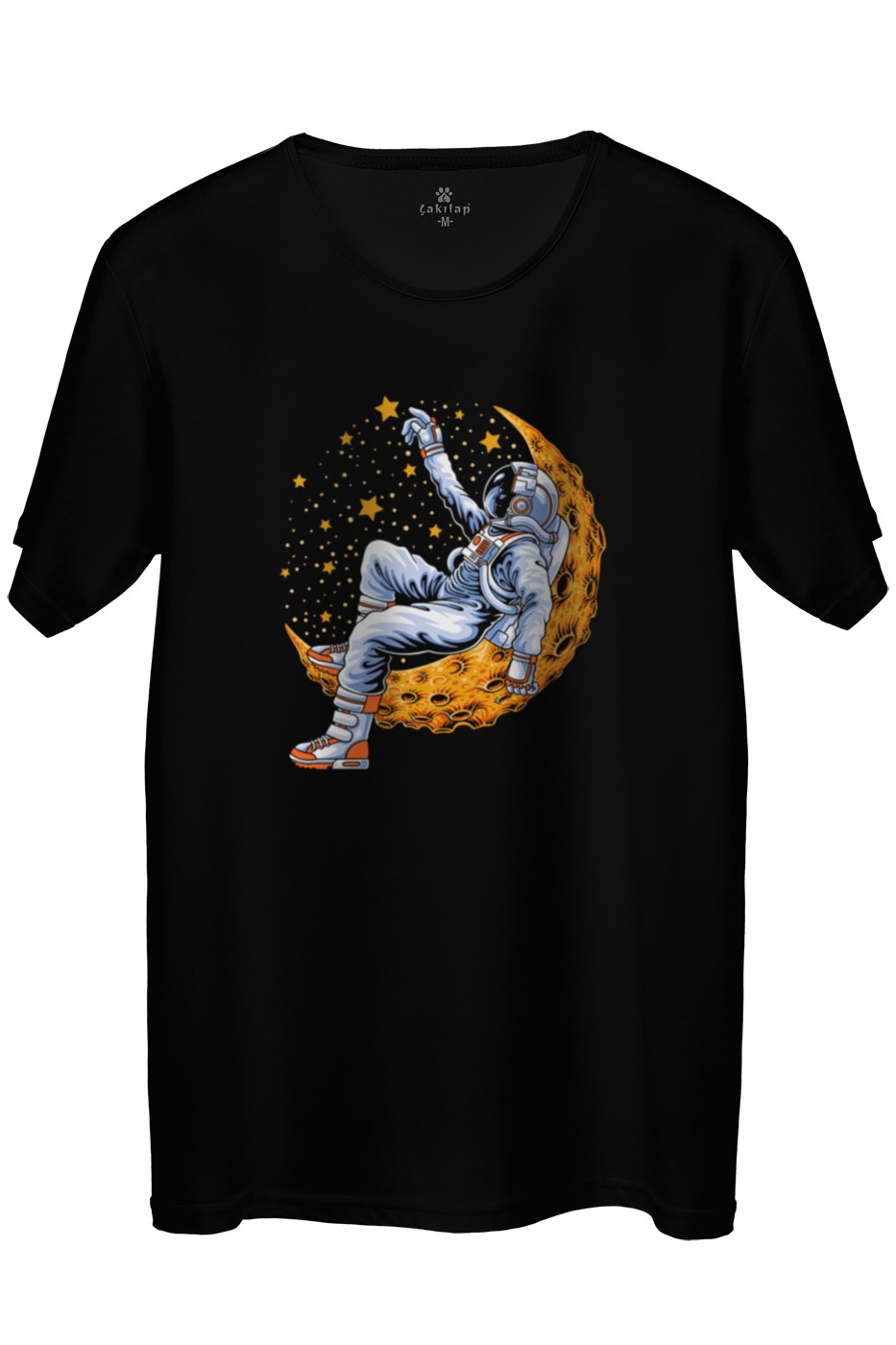 Astronot Baskılı Regular Tişört