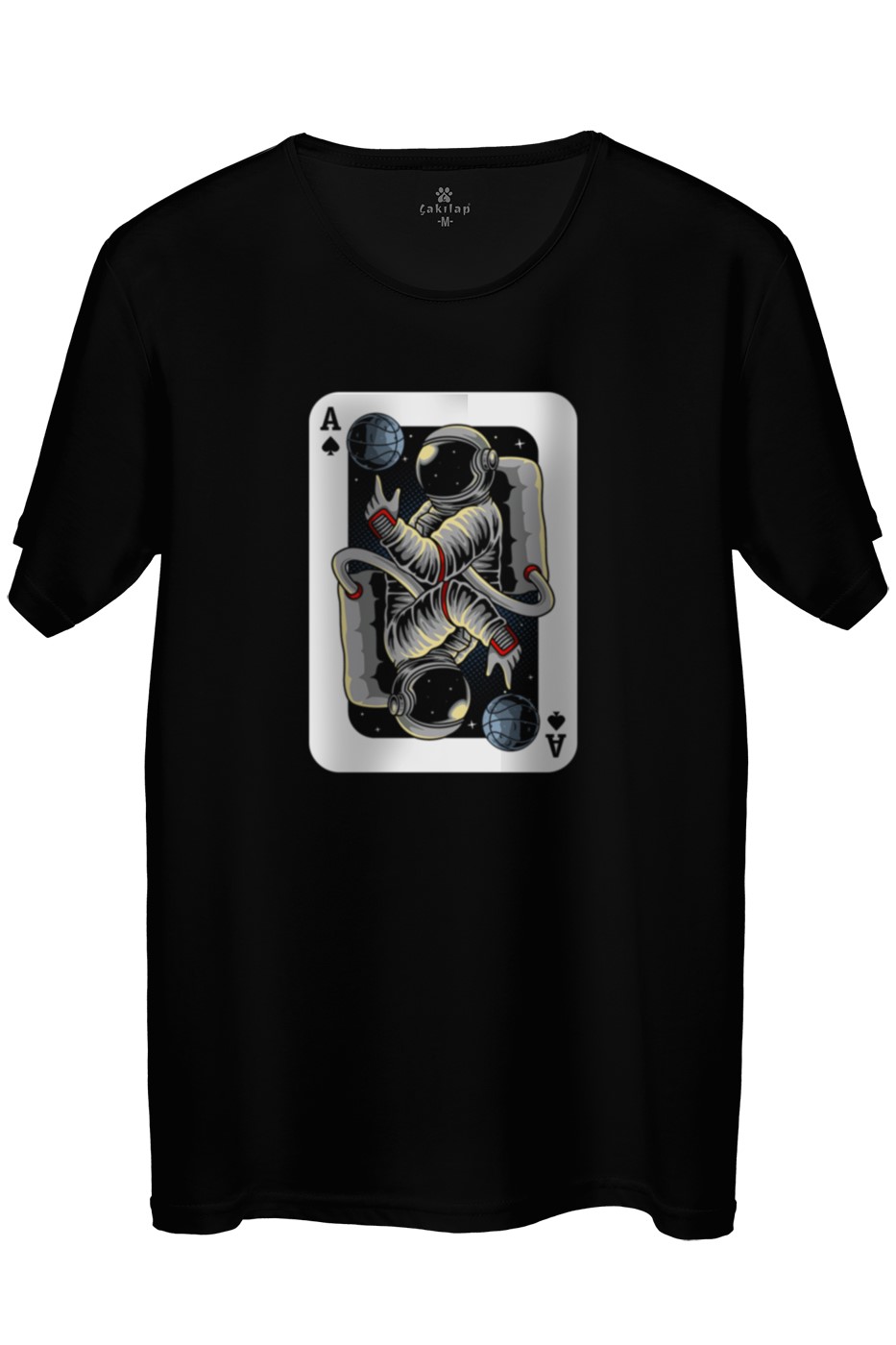 Astronot Baskılı Regular Tişört