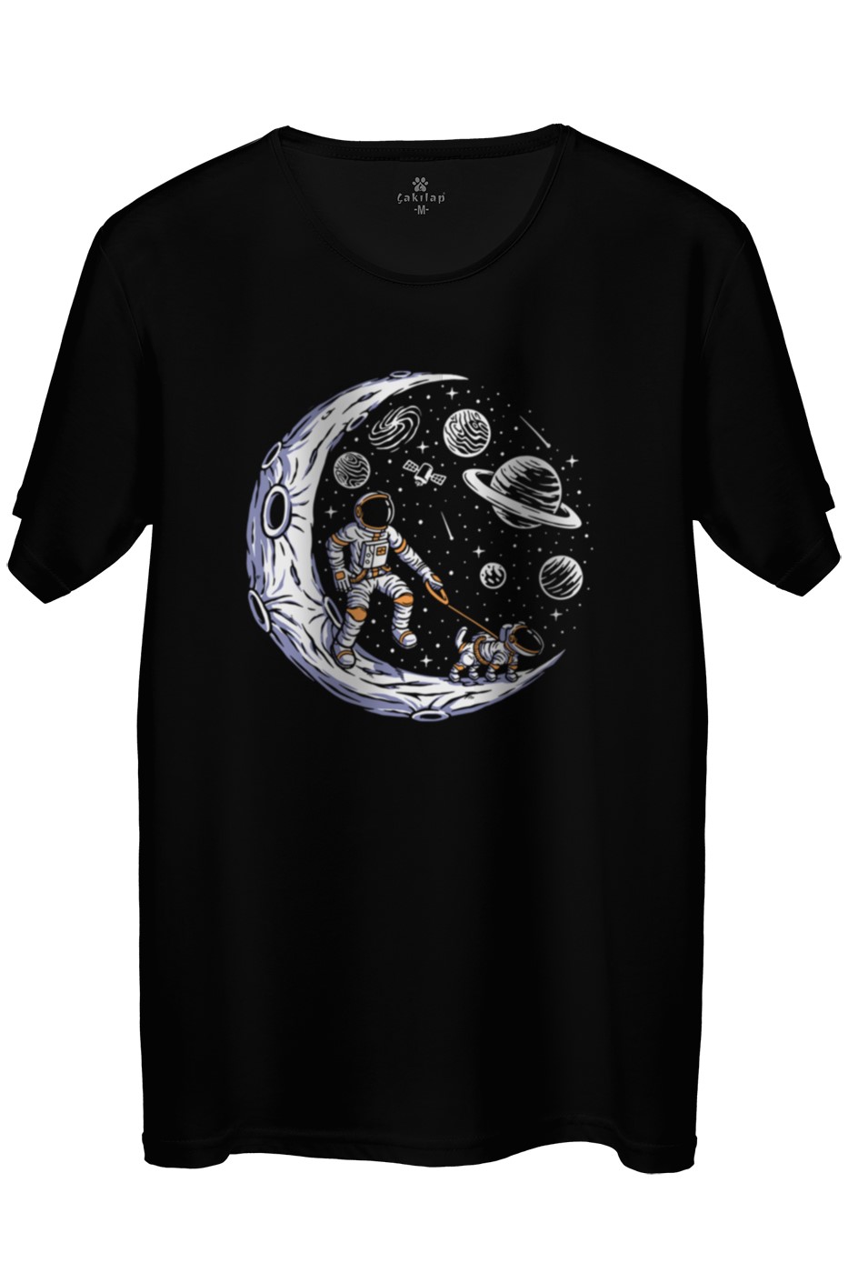 Astronot Baskılı Regular Tişört