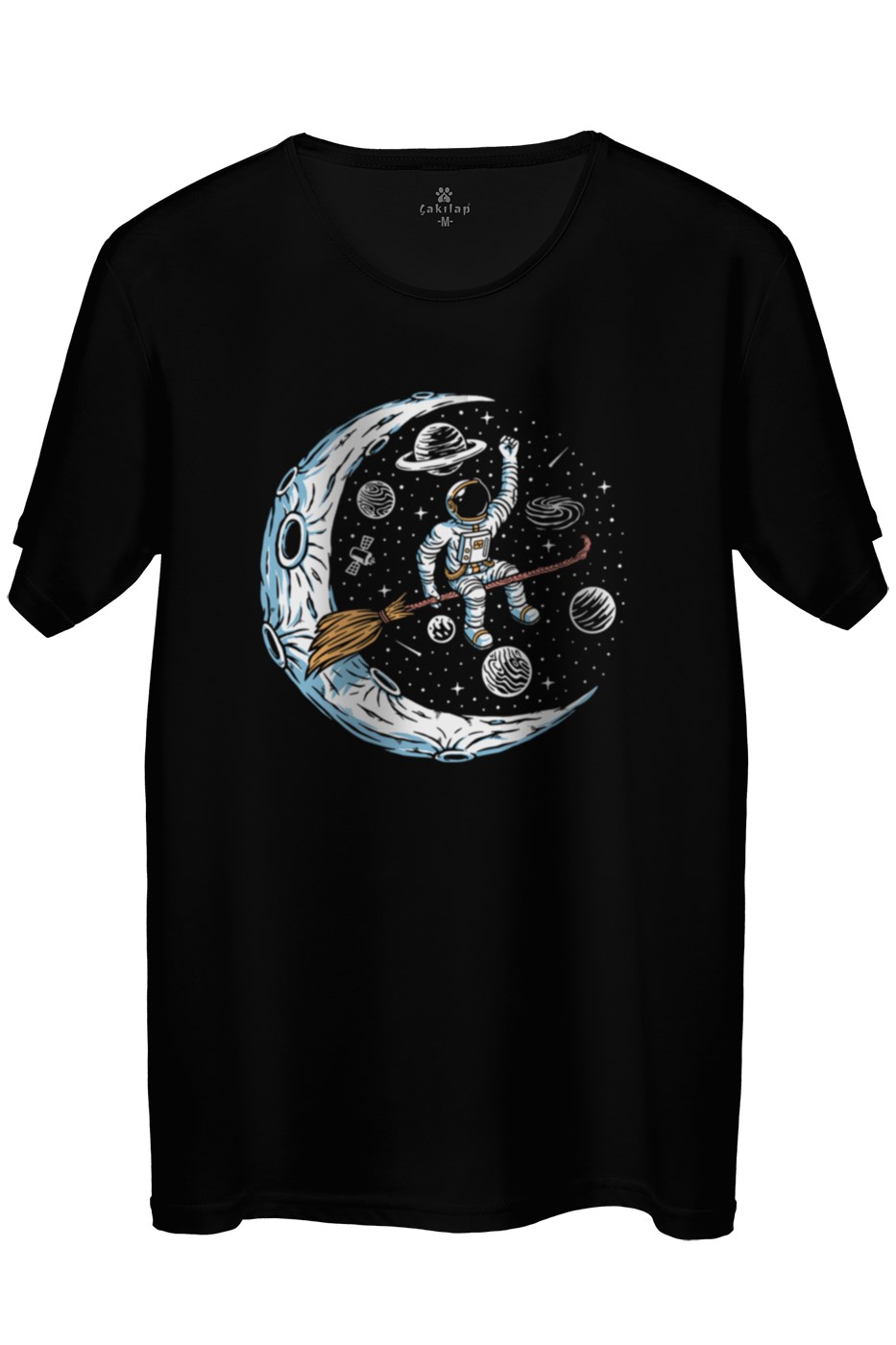 Astronot Baskılı Regular Tişört