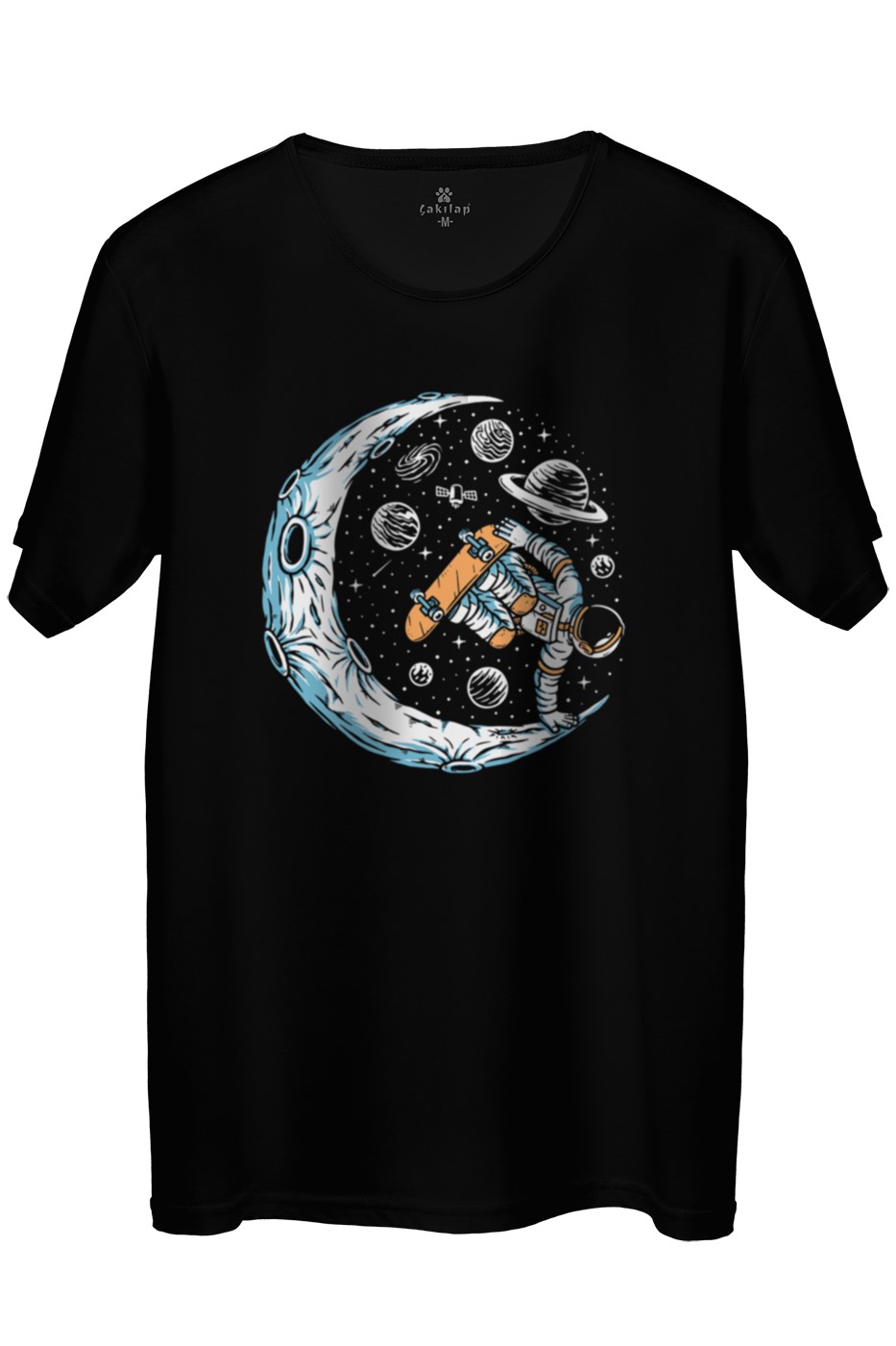 Astronot Baskılı Regular Tişört