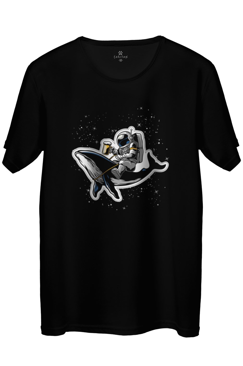 Astronot Baskılı Regular Tişört