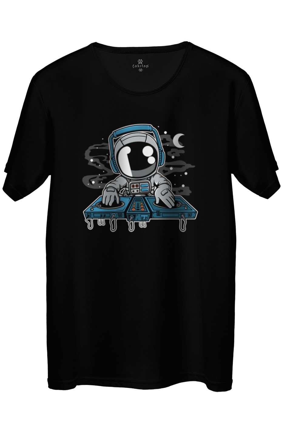 Astronot Baskılı Regular Tişört